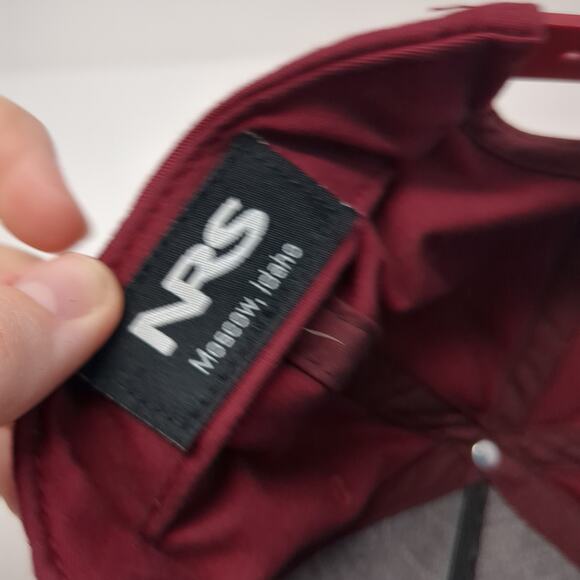 NRS 1972 Designed in Idaho USA Snapback Hat Red One Size Adjustable 6 Panel - Picture 10 of 10